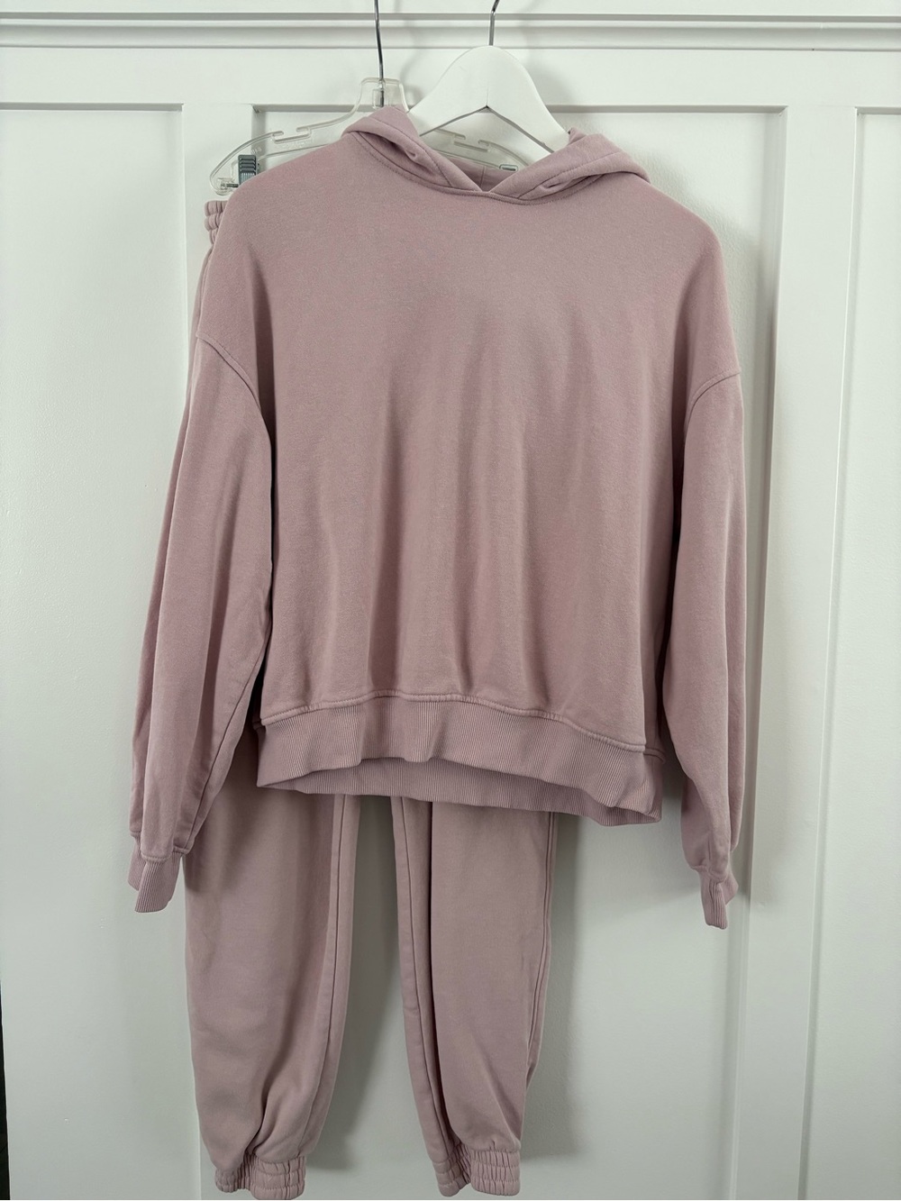 Women hoodie sweater and sweat pants set